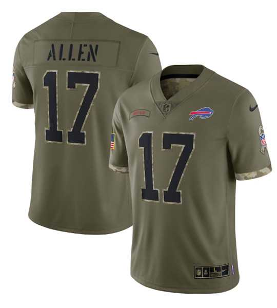 Men's Buffalo Bills #17 Josh Allen 2022 Olive Salute To Service Limited Stitched Jersey,We sell and wholesale Men's Buffalo Bills #17 Josh Allen 2022 Olive Salute To Service Limited Stitched Jersey on line form chian!